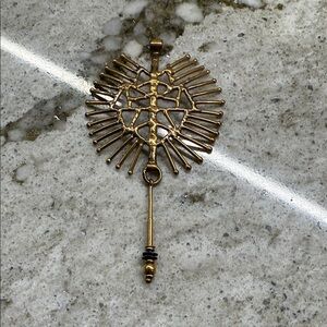 Gold vintage pendant